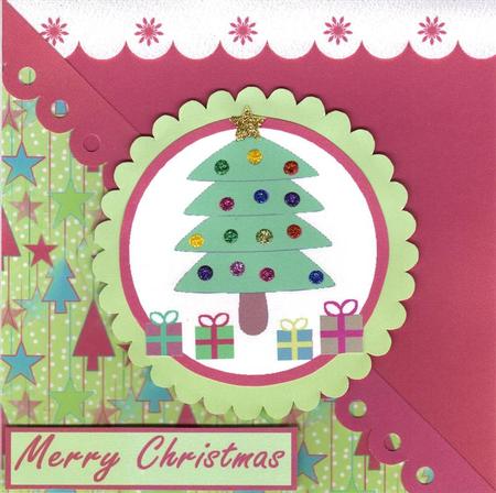 Christmas Tree Fold Back Kit by Angela Butters