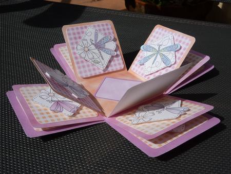 Dragonfly Exploding Box Kit by Angela Butters
