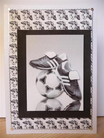 A4 Lets Play Football by Angela Butters