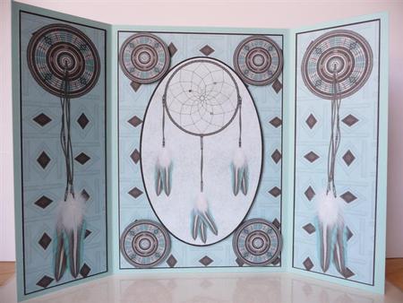 Dream Catcher Gatefold by Angela Butters