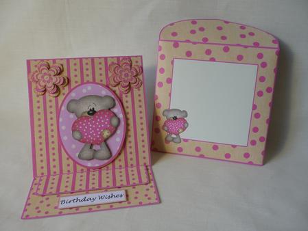 Sending Love Easel Card Kit by Angela Butters