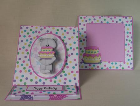 Birthday Wishes Easel Card Kit by Angela Butters