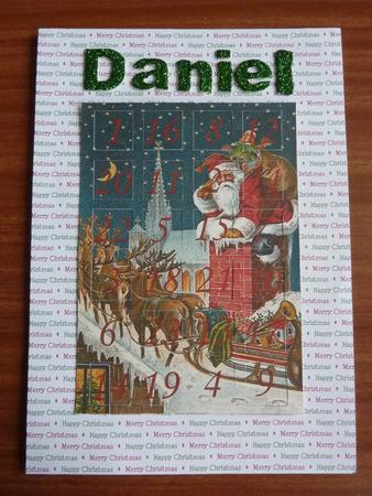 Santa Advent Calendar by Angela Butters