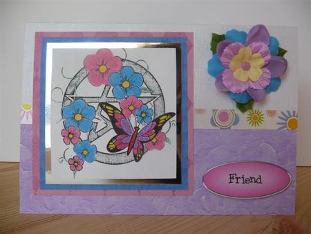 Butterfly Ball Digital Stamp by Angela Butters