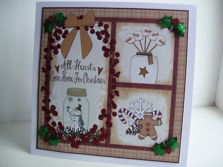 Christmas Quick Card 41 by Angela Holyday