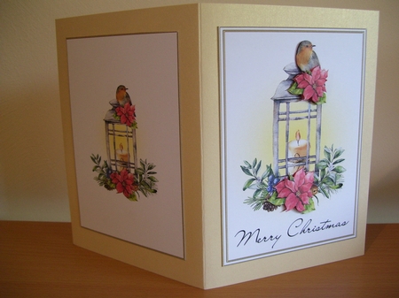 Robin & Lantern 5x7 Card Kit by Angela Holyday