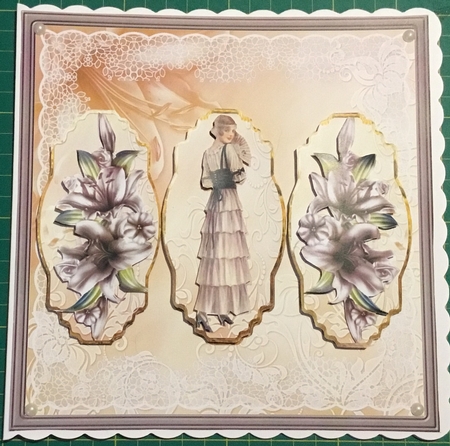 Lady and the Lily 8x8 Card Mini Kit by Angela Riley