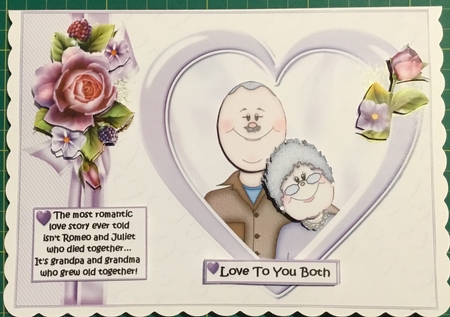 Grandpa and Grandma Anniversary by Angela Riley