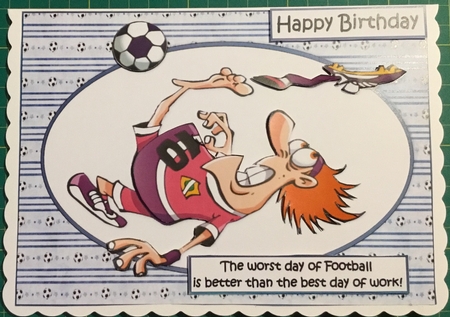 Stan loves Football  by Angela Riley