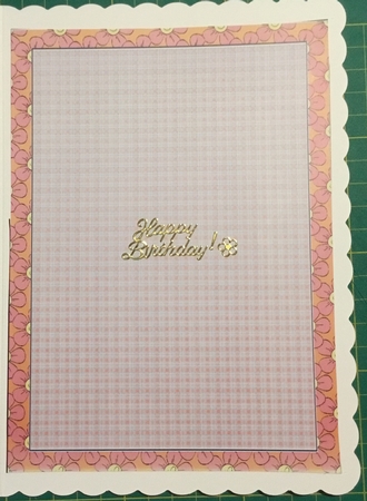Crochet bear cut and fold card (English spelling) 5 by Angela Riley