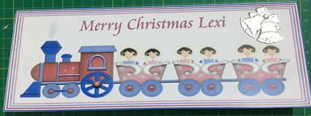 Eskimo kids DL name card (Lexi) by Angela Riley