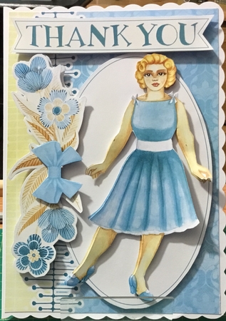 Retro Girl 2 by Angela Riley