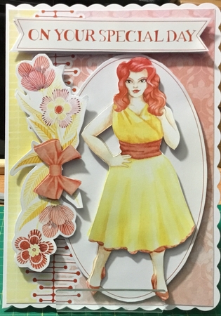 Retro Girl 4 by Angela Riley