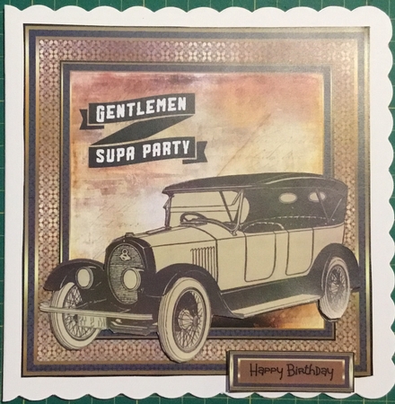 Vintage car of past times by Angela Riley
