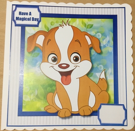 Doggies Birthday by Angela Riley