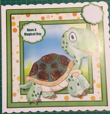 Tommie Turtles  Birthday by Angela Riley