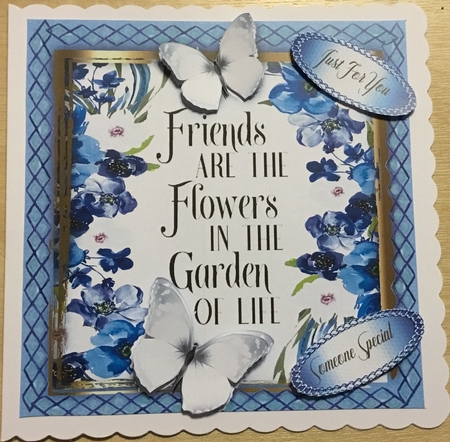 Friends and Flowers by Angela Riley