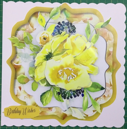 Beautiful Yellow Bracket Topper  by Angela Riley