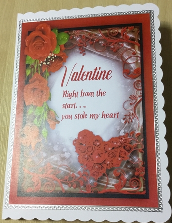 Valentine , Right From The Start, with Insert by Angela Riley
