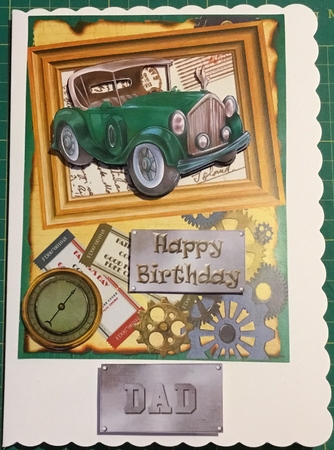 Mini Kit - Card For Male # 1 by Angela Riley
