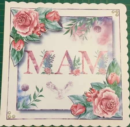 Soft Watercolour Roses Female Family Bumper Kit 2 by Angela Riley
