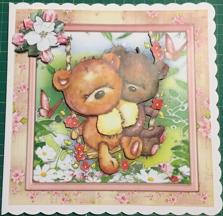8x8 Mini Kit, Beary Love Swing  by Angela Riley