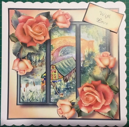 Scenic Trio - The Riverboat 8x8 by Angela Riley