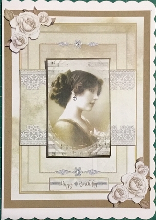 Vintage Lady 2 mini kit by Angela Riley