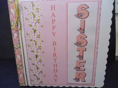 Sister Letters - Birthday by Angela Riley