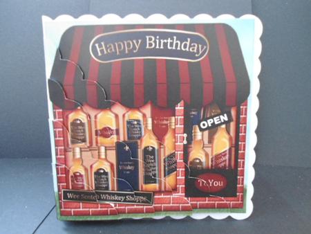 The Little Whisky Shop Scallop Corner Side Stacker Topper by Angela Riley