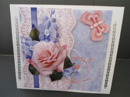 Pink and Blue and Butterflies Too Step by Step by Angela Riley