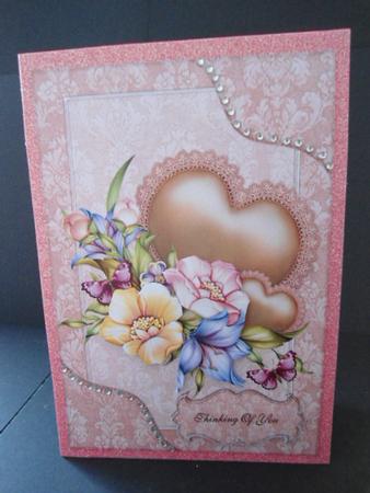 Floral Card Front Mothers Day, Birthday by Angela Riley