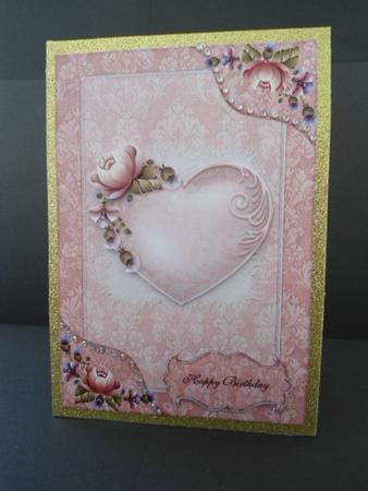 Floral Card Front Mothers Day, Birthday by Angela Riley