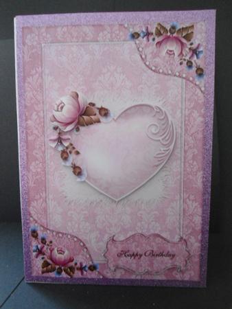 Floral Card Front Mothers Day, Birthday by Angela Riley