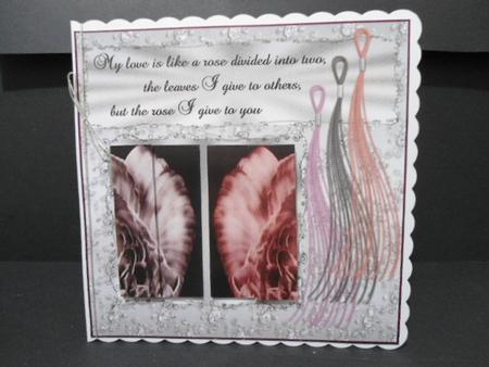My Love is Like a Rose Divided - Romance, Anniversary by Angela Riley