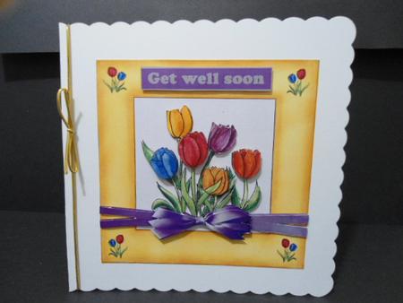 Tulips for Spring by Angela Riley