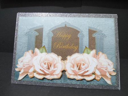 Elegant Vintage Roses by Angela Riley