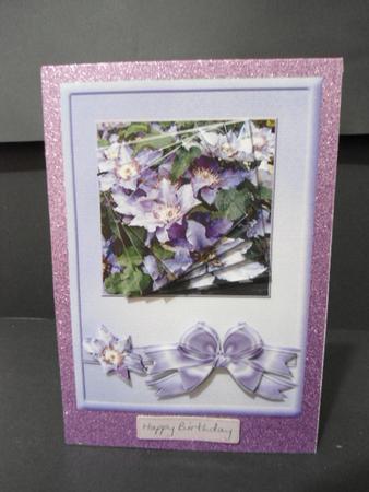Clematis - Spiral Pyramid by Angela Riley
