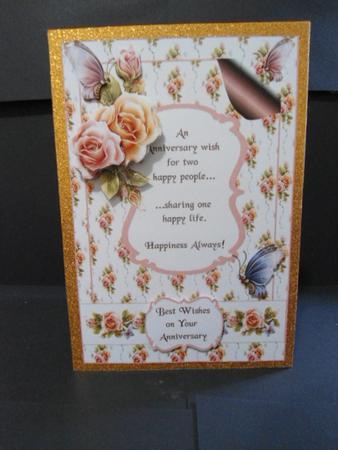 Butterflies and Blooms Anniversary by Angela Riley