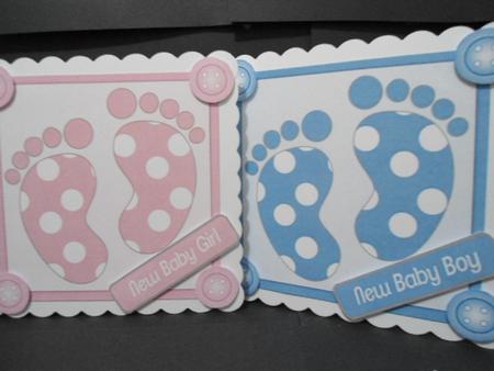 New Baby Feet Toppers by Angela Riley