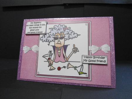 Stella is Thankful for Many Things Quick Card by Angela Riley