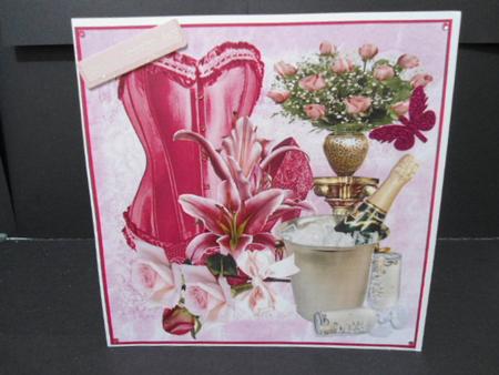 Fine Things for a Lady 8x8 Topper by Angela Riley