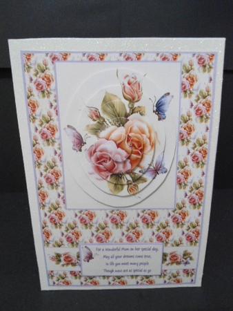 Beautiful Roses Birthday?mother's Day by Angela Riley