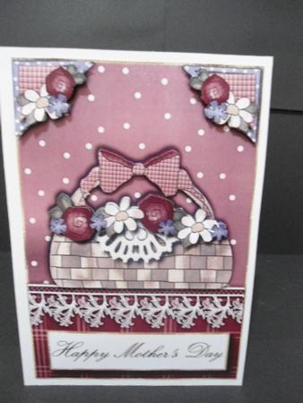 Mother's Day Card Topper by Angela Riley