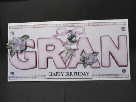 Lavender Roses and Pearls for Gran by Angela Riley