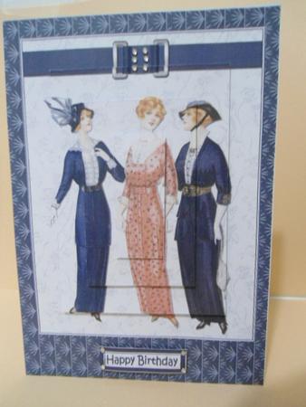 Vintage Fashion Pyramid by Angela Riley