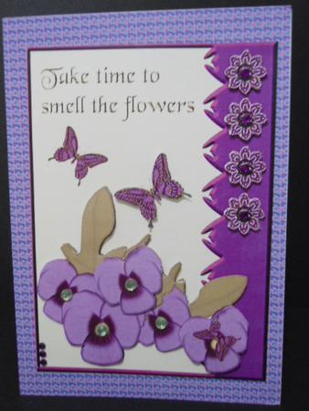 Smell the Flowers Step by Step by Angela Riley
