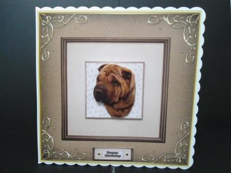 Blank Square Topper with Swirly Corners 3 by Angela Riley
