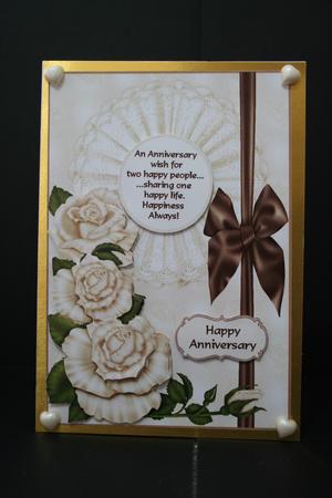 Anniversary Roses by Angela Riley