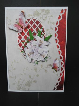 Scalloped Edge Lattice Card by Angela Riley